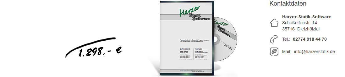 Harzer statik studentenversion Harzer statik studentenversion